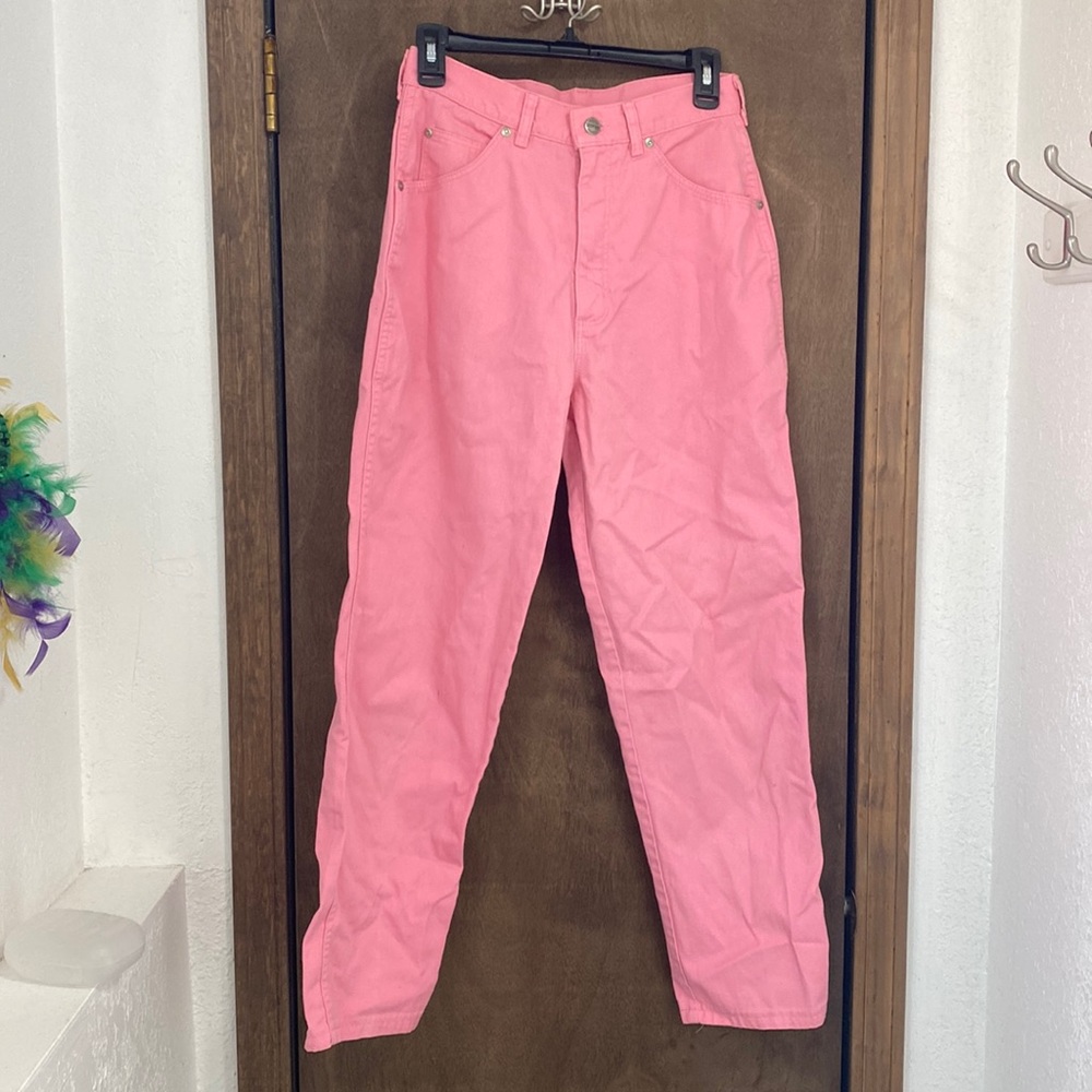 Pink Denim Panta